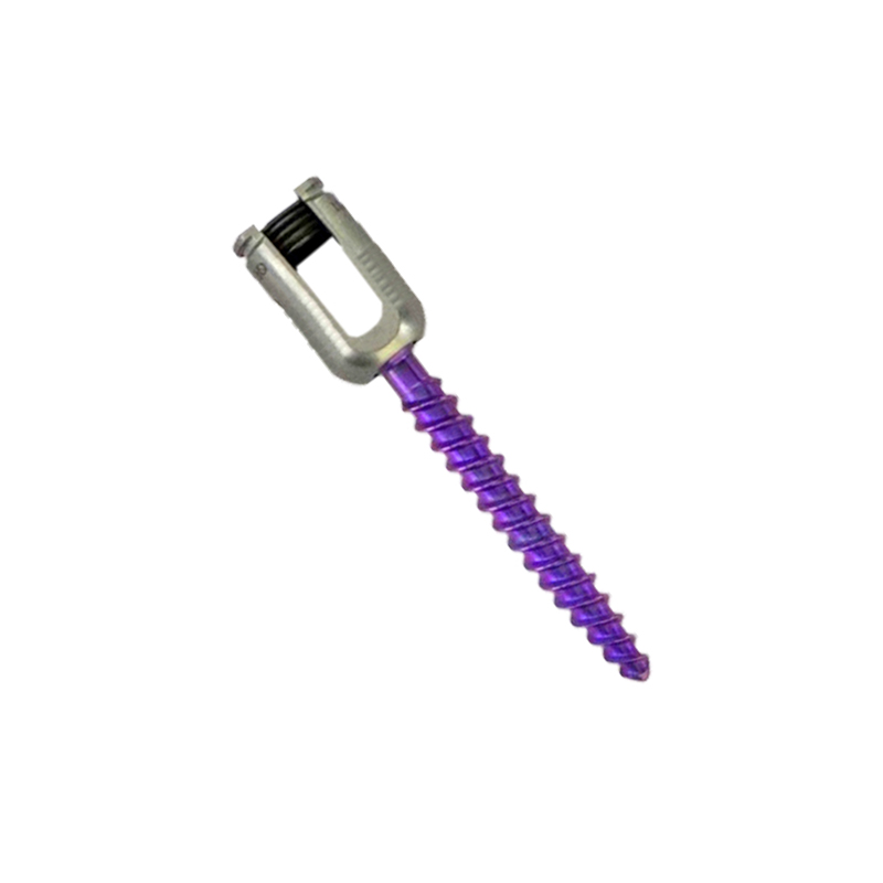 Premium reduction polyaxial screw